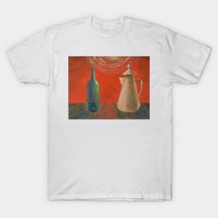 Oil Painting - Still Life with a Kettle. 2014 T-Shirt